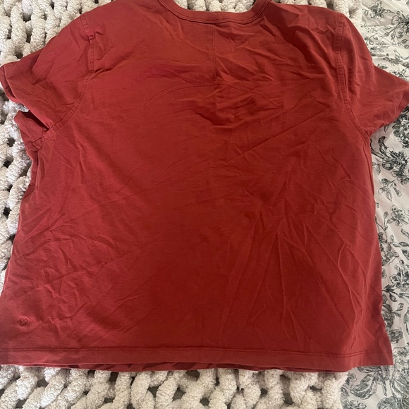 Lululemon Cropped Tee - Rust/Orange - Picture 3 of 5
